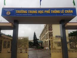 TRƯỜNG THPT LÊ CHÂN